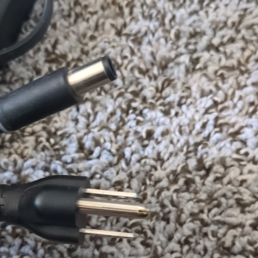 Dell Black AC Power Adapter with Integrated Cord